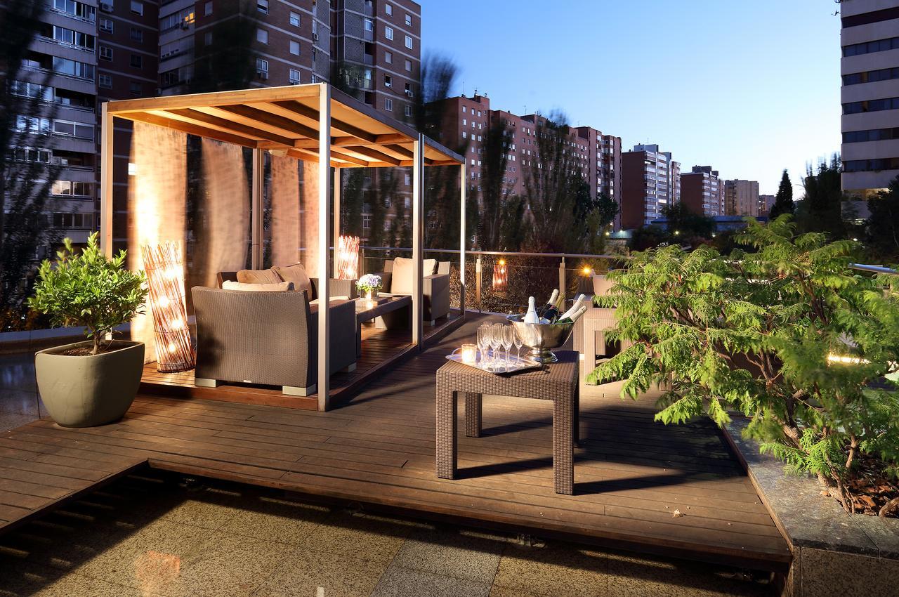 Eurostars Suites Mirasierra Μαδρίτη Εξωτερικό φωτογραφία The Sky Bar